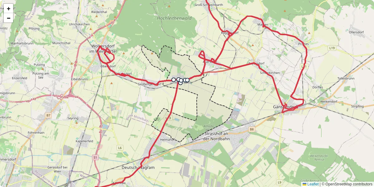 Nahverkehrsnetz in bockflie, Österreich - Buslinien, Haltestellen und Verbindungen auf der Karte