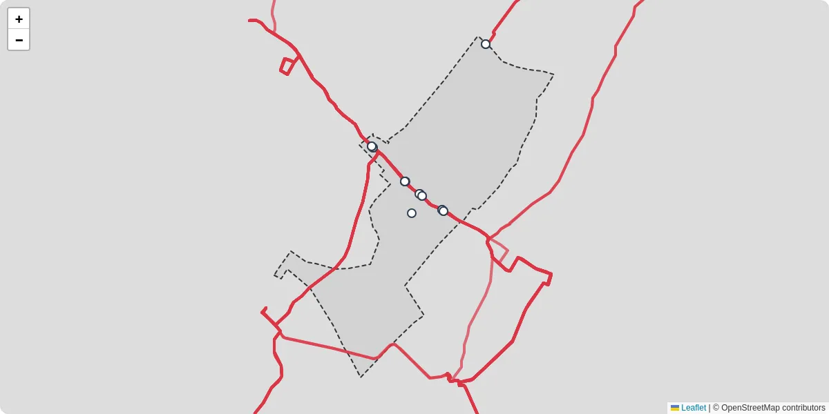 Nahverkehrsnetz in gols, Österreich - Buslinien, Haltestellen und Verbindungen auf der Karte