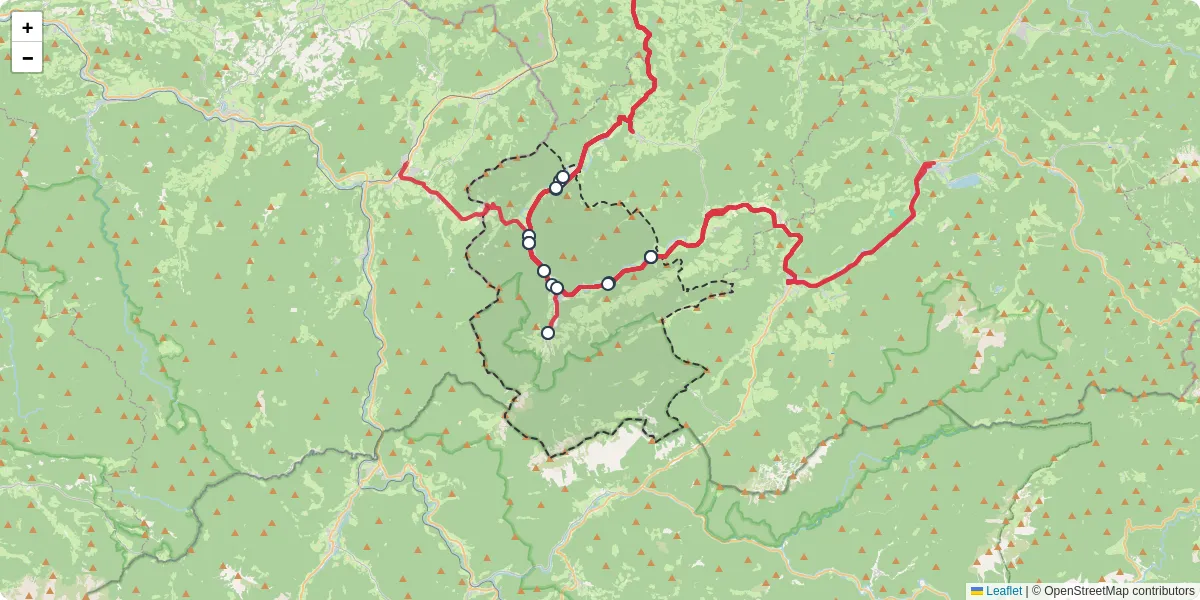 Nahverkehrsnetz in hollenstein-an-der-ybbs, Österreich - Buslinien, Haltestellen und Verbindungen auf der Karte