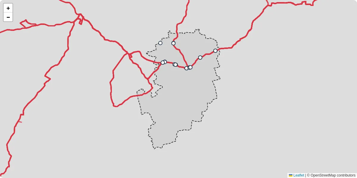 Nahverkehrsnetz in kilb, Österreich - Buslinien, Haltestellen und Verbindungen auf der Karte