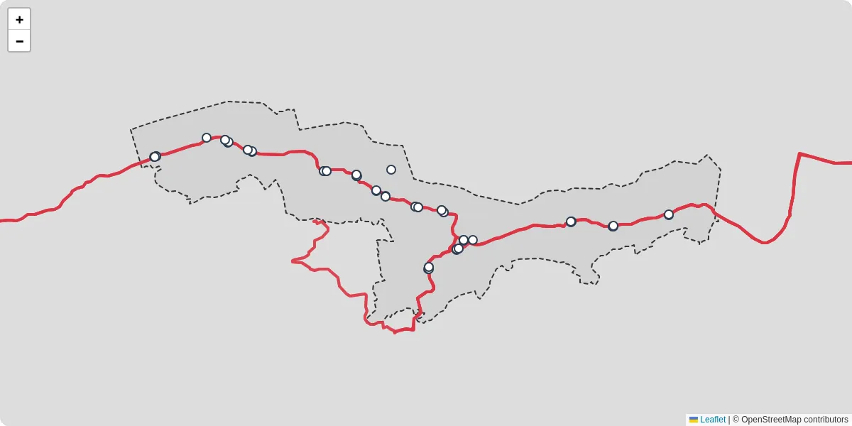Nahverkehrsnetz in maria-worth, Österreich - Buslinien, Haltestellen und Verbindungen auf der Karte
