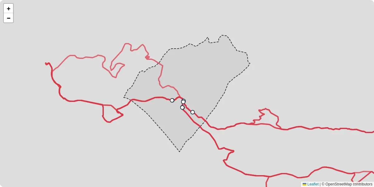 Nahverkehrsnetz in satteins, Österreich - Buslinien, Haltestellen und Verbindungen auf der Karte